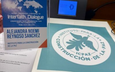 Alejandra Reynoso refuerza el llamado a la paz positiva en Roma | ICPAZ